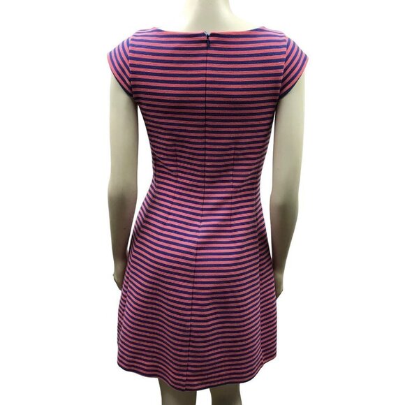 LILLY PULITZER BRIELLE‎ STRIPED CAP SLEEVE DRESS SIZE MD - Picture 5 of 7